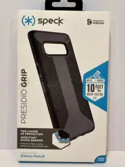 Speck Presidio Grip Series Case for Samsung Galaxy Note 8 Black NEW