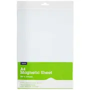 J.Burrows A4 Magnetic Sheet White