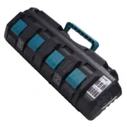 DC18SF 4-Port 18V Rapid Charger Compatible with Makita 14.4V-18V Lithium Battery