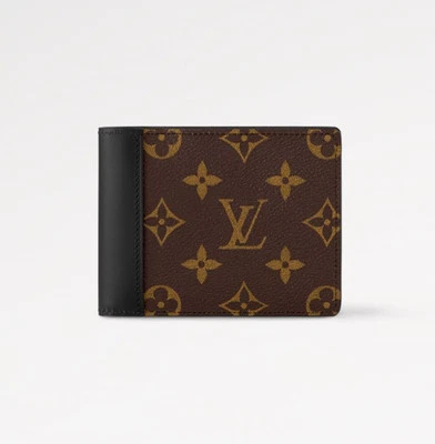 New Louis Vuitton Men’s Multiple Wallet Monogram Macassar Canvas