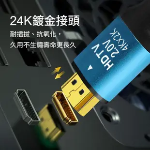 【聆翔】4K HDMI 2.0版 5米(4K 2K高清線 60Hz 18Gbs 工程線 電視線 電視傳輸線 螢幕線)