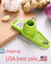 2pc Multifunctional Garlic Maker, Ginger Grinder, household kitchen