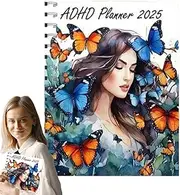 2025 planner weekly, Colorful hardcover planner, Portable appointment book 2025, Agenda organizer 2025, Schedule book for work, Weekly planner with to-do list, Fitness planner 2025, Work and study pla