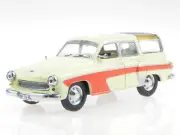 Wartburg 311 Camping yellow GDR Ostalgie deluxe diecast modelcar 1:43