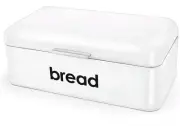 Black Bread Box(16.5’’ x 9 Bread Storage Bin For Kitchen Countertop, Loaf/Coo...
