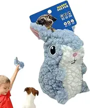 Dog Plush Toys | Crinkle Small Dog Toys,Washable Cartoon Duck Sheep Bunny Shape Plush Animal, Pet Supplies for Small Medium Breed Interactive Play