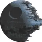 DEATH STAR ARTWORK Star Wars Decal Removable WALL STICKER Home Decor Art Clone