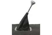 Lokar Billet Rectangular Boot Ring with Boot 6-3/4 x 5-1/4" OD x 5-1/2" x 4" ID