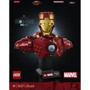 LEGO Marvel Iron Man MK4 Bust 76327◉Ages 18+◉436 PCS◉Over 17cm High and 8cm Deep
