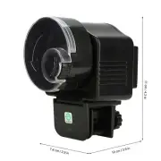 Compact Automatic Fish Feeder Fish Food Dispenser Feeding Tool For Aquarium BX