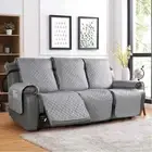 3 Seat Non-Slip Recliner Chair Cover Sofa Slipcover Protector Couch Cover