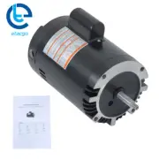 B128 Full Rate 1 HP 3,450 RPM C-Face 1 Speed Pool Pump Motor M56J Single Speed