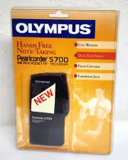 Olympus Pearlcorder S700 Microcassette Voice Tape Recorder Handheld New Sealed