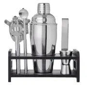 Davis & Waddell Cocktail Shaker Set 7pcs Bartender Kit with Stand Cocktail Set