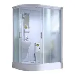 整體浴室一體式衛生間淋浴房傢用玻璃洗澡間移動防水底座厠所