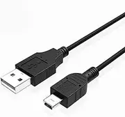 USB to Mini USB Charger Cable for PS3 Controller - Charging Cable Data Transfer Cable Compatible with Sony Playstation PS3/PS3 Slim SixAxis Controller, GoPro Hero 3, Hero 4 USB Cable