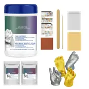 3D Mold-Maker Hands Casting Kit Plaster Statue Molding Kit Safe Modeling Powder