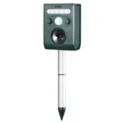 2x Ultrasonic Pest Animal Repeller Solar Powered Repellent