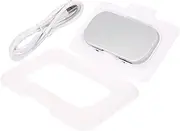 Toyvian Portable USB Wipe Heater for Wipes Temperature Control Wet Tissue Warmer Energy Saving Design for Home and Travel Use and Comfortable