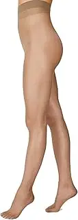[Voodoo] Women's Pantyhose 15 Denier Shine Sheer To Waist Sheer Tights (3 Pack)