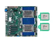 TYAN (S8253GM2NE) Motherboard AMD EPYC 7532 64C/125T 256MB(7763) CPU PCIE 4.0