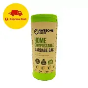 Compostable Bin Liner 30L Garbage Bags Kitchen Waste 51x57cm Biodegradable