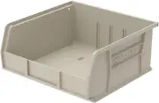 AkroBins 6-Pack Stackable Storage Bins - 11"x11"x5" Durable Organizers