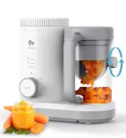 Baby Food Maker Bellababy Baby Food Processor, Puree Blender Steamer with Rev...