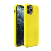 ZUSLAB iPhone 11 Pro Max Case Nano Silicone Shockproof Gel Rubber Bumper Protective Cover for Apple - Yellow