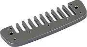 Kisangel 1 PC Metal Harmonica Comb Part Durable Harp Accessory for Music Lovers Airtight Design with Support Posts Compatible with Standard Harmonicas