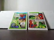 1990 Marvel cards spider-man presents Hulk / Capt. America