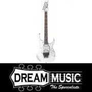 IBANEZ JEMJR WHITE STEVE VAI SIGNATURE GUITAR