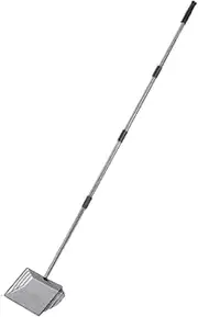 Stgfyxgs Cat Litter Kittens Litter Siiter Easy to Clean Made of Stainless Steel Separable Multifunctional Mesh, Black