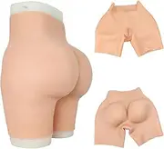 [CRODRES] Silicone HIPS Pad Panties for Crossdresser Butt Lifting Shapewear Boxer Briefs Natural Curve Enhancement for Shemale