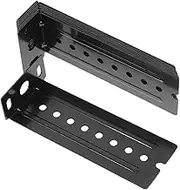 OSALADI Enhanced Stability Keyboard Slide Out Tray Rack Drawer Guide Rail Rack for Cabinets Noise Control Brackets