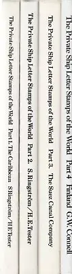 The Private Ship Letters of the World, S. Ringstrom, cplt set of 4 parts, NEW