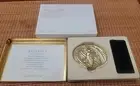 Vintage Estee Lauder Golden Aquarius Lucidity Translucent Pressed Powder Compact