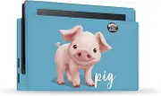 Official Animal Club International Pig Faces Vinyl Sticker Gaming Skin Decal Cover Compatible with Nintendo Switch Console & Dock