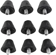 [Lyaciomn] 25 Pcs Football Shoe Replacement Spikes 16mm Soccer Shoe Studs Spikes for 5MM Threaded Running Shoe