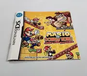 Mario vs Donkey Kong Mini-Land Mayhem Instruction Manual ONLY!! (DS)