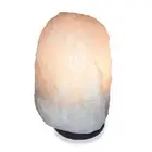 Orku 12V 12W 3-5Kg Himalayan White Salt Lamp Crystal Rock Natural Shape Unique L