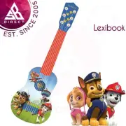 Lexibook K200PA Paw Patrol My First Guitar for Kid's│6 Nylon String│Blue/Red│3y+
