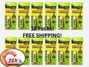 Krazy Glue All Purpose Super Glue 2g (0.07 OZ) (Pack 12) FREE SHIPPING!