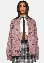 [RIPNDIP] We Don't Care Coaches Jacket