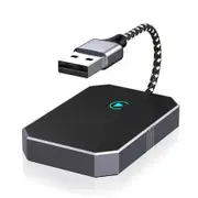 Wireless CarPlay Adapter, Convert OEM Wired to Wireless Car Play Dongle Fit for Cars 2015 Plug for Apple iPhone iOS 10 Plug, Plug and Play