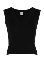 Flore Flore Dewi Cotton Tank - Black - S (UK8-10 / S) S (UK8-10 / S)
