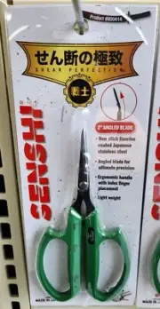 Senshi Shear Perfection professional pruning Scissors Angled Blade New