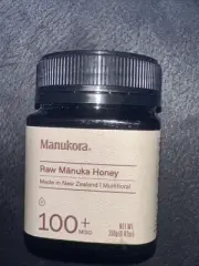Manukora MGO 100+ Multifloral Raw Manuka Honey 250g/8.8oz - Authentic Non-GMO.