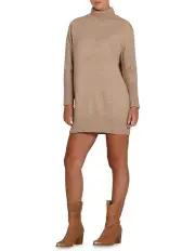 [Belle & Bloom] Nothing Compares Knit Dress in Oatmeal