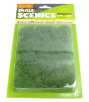 Hornby R8833, Foliage Fibre Clusters - Light Green Medium